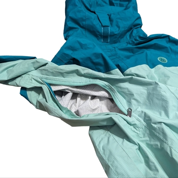 Green Marmot PreCip Rain Jacket Coat - Women's Size Small - See Photos - Picture 12 of 16